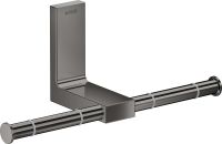 Axor Universal Rectangular Toilettenpapierhalter doppelt, polished black chrome 42657330 Axor Universal Rectangular Toilettenpapierhalter doppelt, polished black chrome 42657330