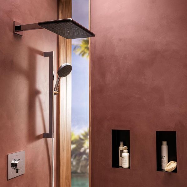 hansgrohe Raindance Alive Q Duschkopf 210/340 1 Strahlart wassersparend, chrom