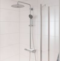 Vorschau: Grohe Vitalio System 260 Duschsystem mit Thermostatbatterie und Ablage 26403002