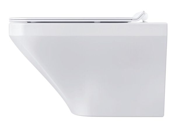 Duravit DuraStyle Wand-WC 62x37cm, eckig, HygieneGlaze, rimless, Durafix, weiß