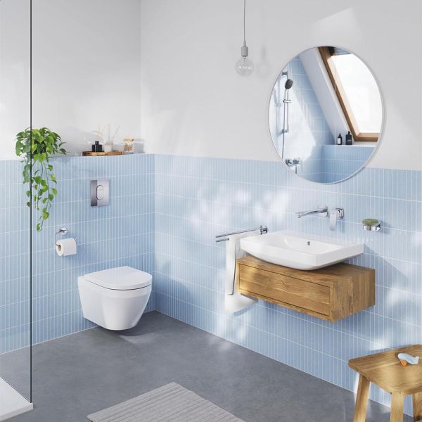 Grohe Solido 5-in-1-Set WC mit Spülkasten, WC-Sitz & Betätigung, weiß
