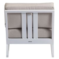 Vorschau: KETTLER OCEAN SKID PLATFORM Mittelteil Sunbrella®, weiß matt linen chalk 0105939-5220