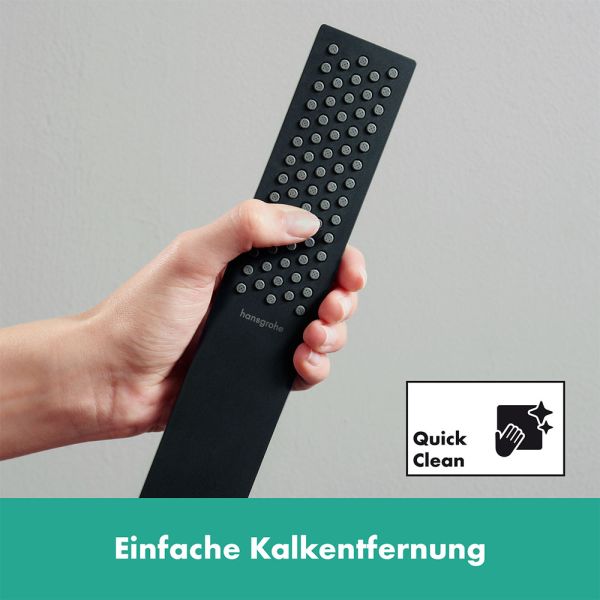 Hansgrohe Tecturis E 3-Loch Einhebel-Wannenrandmischer mit sBox, schwarz matt