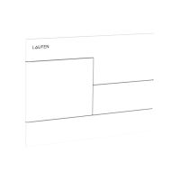 Laufen Ineo Skyline Ceramic Betätigungsplatte