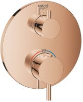 Vorschau: Grohe Atrio Thermostat-Duscharmatur mit integrierter 2-Wege-Umstellung, wassersparend