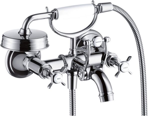 Axor Montreux 2-Griff-Wannenarmatur Aufputz chrom 16540000