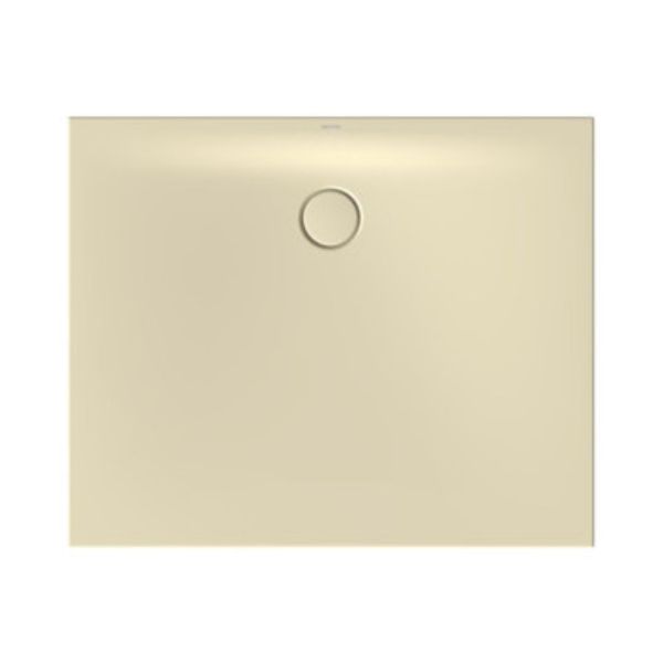 Bette BetteFloor Side Rechteck Duschwanne 110x90cm mit Wannenträger, cream, BetteAntirutsch Pro