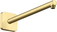 Axor ShowerSolutions Brausearm 39cm softsquare, brushed brass 26967950