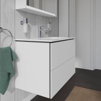 Vorschau: Duravit L-Cube Waschtischunterschrank wandhängend 82x48cm mit 2 Schubladen für ME by Starck 233683