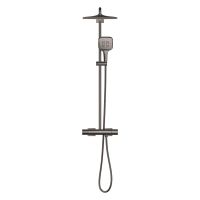 Vorschau: Grohe Rainshower SmartActive 310 Cube Duschsystem Aufputz, hard graphite glänzend