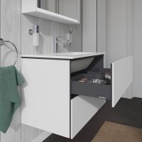 Vorschau: Duravit L-Cube Waschtischunterschrank wandhängend 82x48cm mit 2 Schubladen für ME by Starck 233683