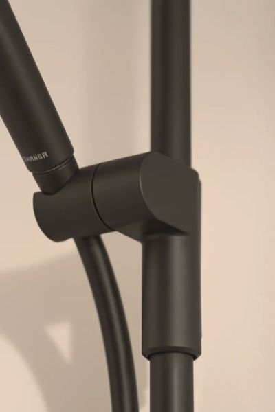 Hansa Hansaviva Brausegarnitur 72cm, schwarz matt