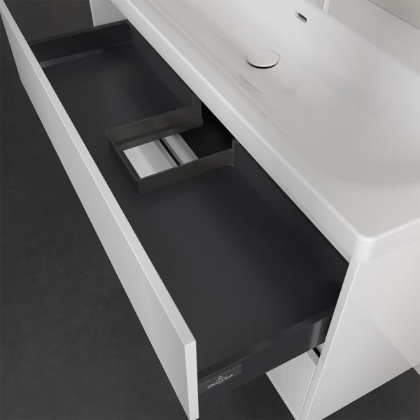 Villeroy&Boch Skyla Waschtischunterschrank C80000 120cm, 2 Auszüge