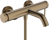 Vorschau: Hansgrohe Tecturis S Einhebel-Wannenarmatur Aufputz, brushed bronze, 73422140