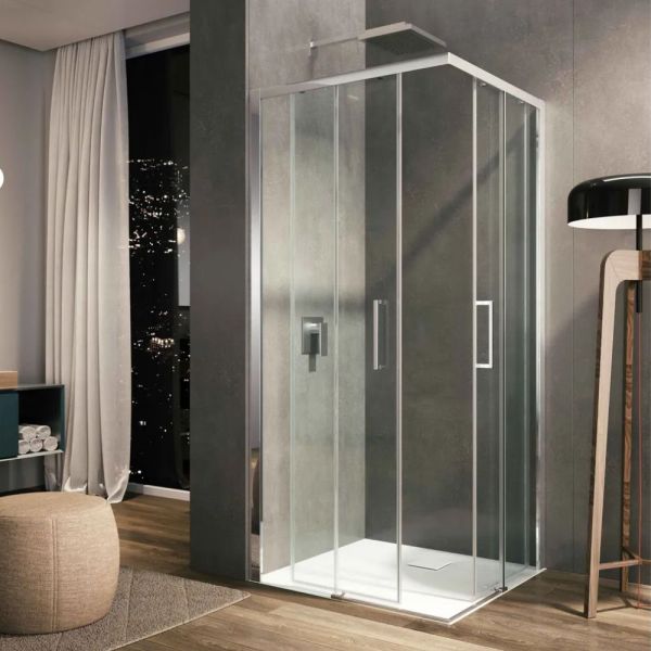 Provex Arco Free AE-2 Schiebetür Halbteil für Eckeinstieg