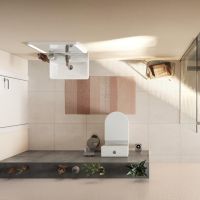 Vorschau: hansgrohe EluPura Original S Stand WC Set, Abgang waagerecht/senkrecht, weiß