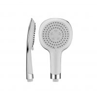 Steinberg Handbrause Ø12cm, 3 Strahlarten, weiß/chrom