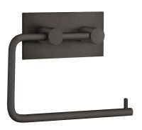 Smedbo selbstklebender Design Toilettenpapierhalter, schwarz matt BB1098