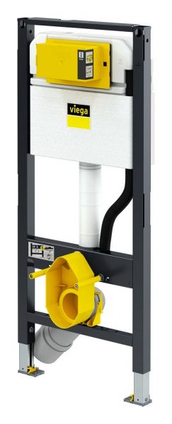 Viega Prevista Dry-WC-​Element mit Dusch-​WC-​Anschluss, BH 112cm