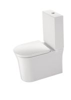 Duravit White Tulip Stand-WC für Kombination Tiefspüler, HygieneGlaze weiß 2197092000