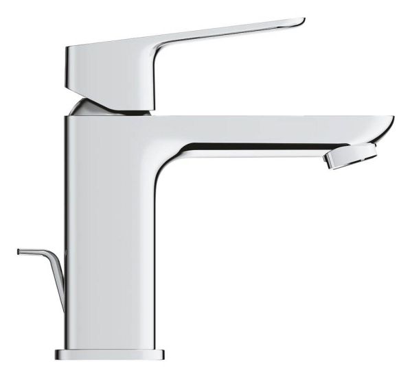 Grohe Cubeo Einhand-Waschtischbatterie S-Size Mittelstellung kalt, mit Ablaufgarnitur