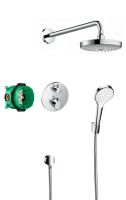 Hansgrohe Design ShowerSet Croma Select S/ Ecostat S, chrom