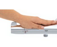 Vorschau: Grohe Grohtherm Special Thermostat-Brausebatterie mit verdeckten S-Anschlüssen, chrom 34667000