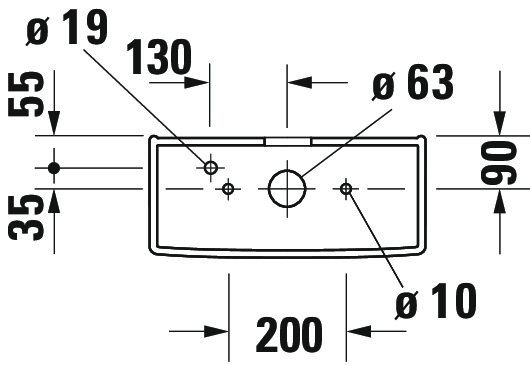 Duravit Starck 3 Spülkasten 3/6L mit Dual Flush, Anschluss unten links, weiß