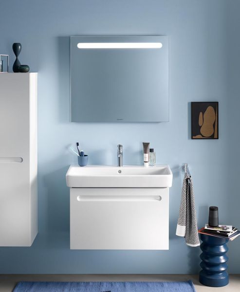 Duravit No.1 Waschtischunterschrank 74cm zu Waschtisch 237580, 1 Auszug mit Innenschublade