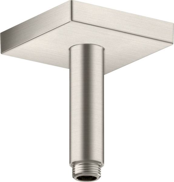 Axor ShowerSolutions Deckenanschluss 10cm eckig, stainless steel 26437800