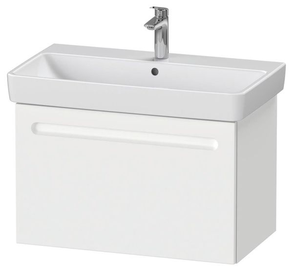 Duravit No.1 Badmöbel-Set 80cm mit Waschtisch, Spiegel, 1 Auszug und Innenschublade