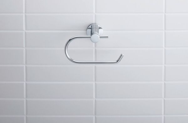 Duravit D-Code Papierrollenhalter wandhängend, chrom 0099261000