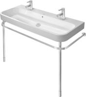 Vorschau: Duravit Happy D.2 Metallkonsole bodenstehendWandmontage zu Waschtisch 231812, chrom 0030791000