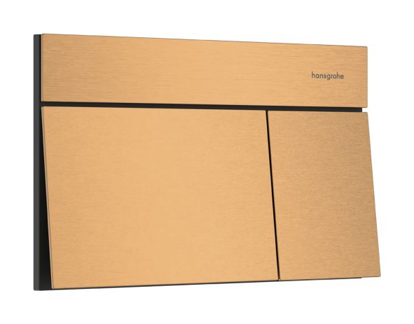 hansgrohe iFrame Element E Betätigungsplatte, eckig, für 2-Mengen-Spülung