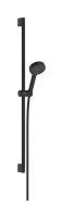Vorschau: hansgrohe Activera Select S Duschset 95 2jet EcoSmart mit Duschstange 90cm, schwarz matt