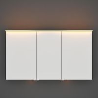 Vorschau: Burgbad Sinea 3.0 LED-Spiegelschrank 140x80cm passend zu Doppelwaschtisch