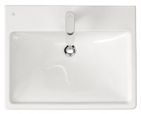 Vorschau: Burgbad Eqio Badmöbel-Set 65cm, Spiegelschrank, Keramik-Waschtisch & Unterschrank