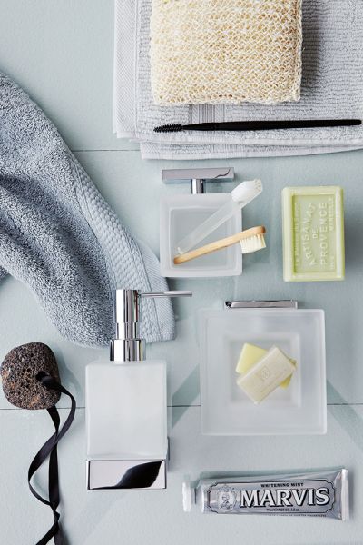 Duravit Karree Zahnputzbecher wandhängend, chrom 0099511000