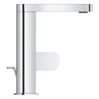 Vorschau: Grohe Plus Einhand-Waschtischbatterie, M-Size, Zugstangen-Ablaufgarnitur, chrom
