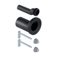 Geberit Anschlussset Ø 90mm für Wand-WC, mit Befestigungsmaterial, etagiert 405116001