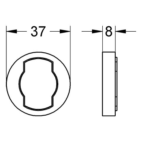 Grohe Ausgleichsscheibe