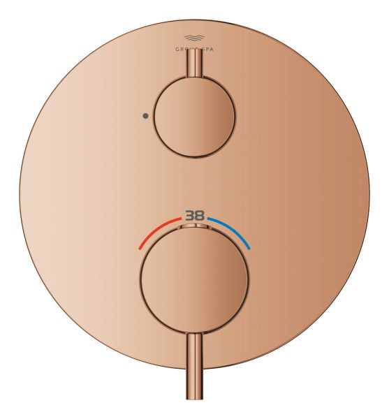 Grohe Atrio Duscharmatur Thermostat mit Absperrventil