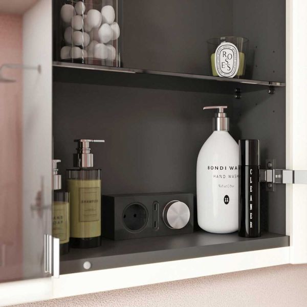 Burgbad rl20 Spiegelschrank Schalter-Steckdose