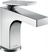Vorschau: Axor Citterio Einhebel-Waschtischarmatur 90 mit Hebelgriff für Handwaschbecken - Rautenschliff chrom 39001000 