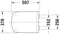 Vorschau: Duravit DuraStyle WC-Sitz mit Absenkautomatik, weiß