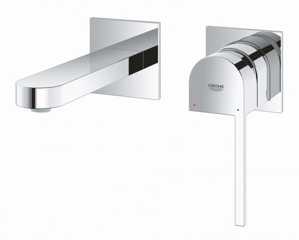 Grohe Plus 2-Loch-Waschtisch-Batterie, M-Size, wassersparend