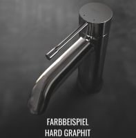 Vorschau: Grohe Essence Waschtischbatterie M-Size, schwenkbarer U-Auslauf, hard graphite glänzend