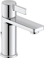 Duravit D-Neo Einhebel-Waschtischmischer M Fresh-Start mit Zugstangen-Ablaufgarnitur, chrom