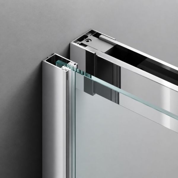 Provex Soft NS-1 Schiebetür mit Festfeld für Seitenwand