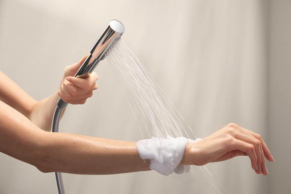 Grohe Grohtherm SmartControl PUREFOAM Duschsystem Unterputz mit Rainshower SmartActive 310